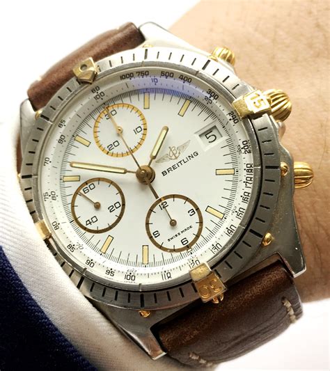 vintage breitling chronomat.